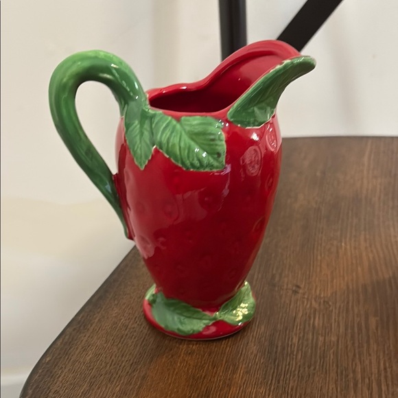 Rosenthal Netter Strawberry Shaped Ceramic Pitcher - Picture 1 of 4